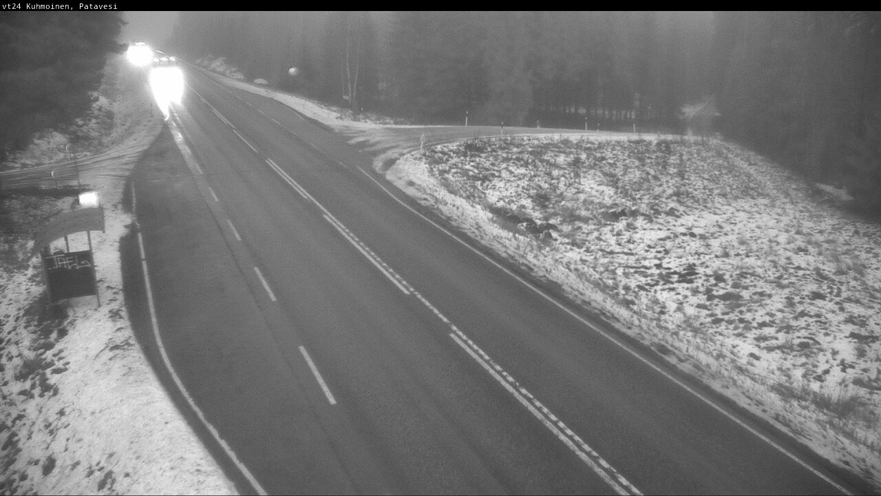 Weather Camera Image Väg 24 Kuhmois, Patavesi, Kuhmoinen, Pirkanmaa