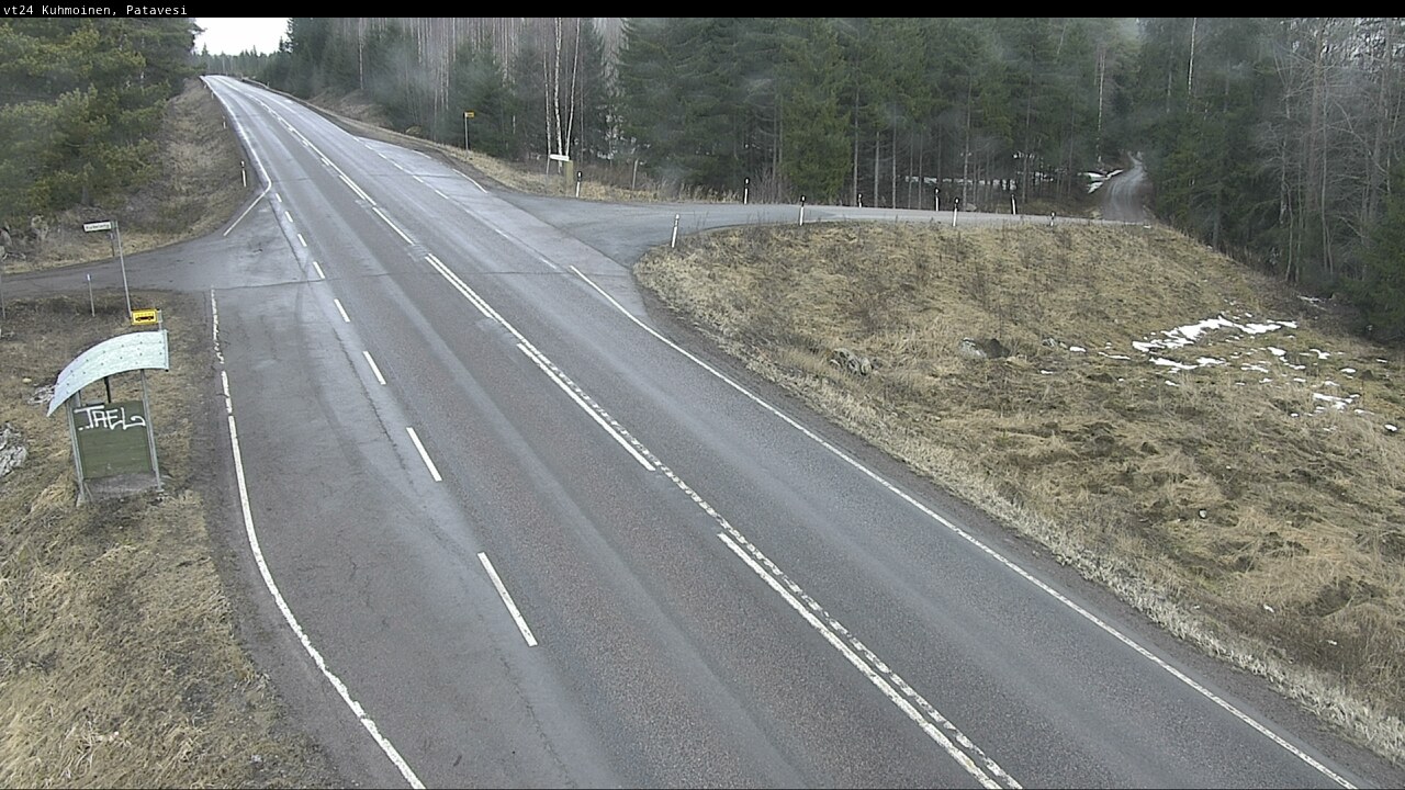 Weather Camera Image Road 24 Kuhmoinen, Patavesi, Kuhmoinen, Pirkanmaa