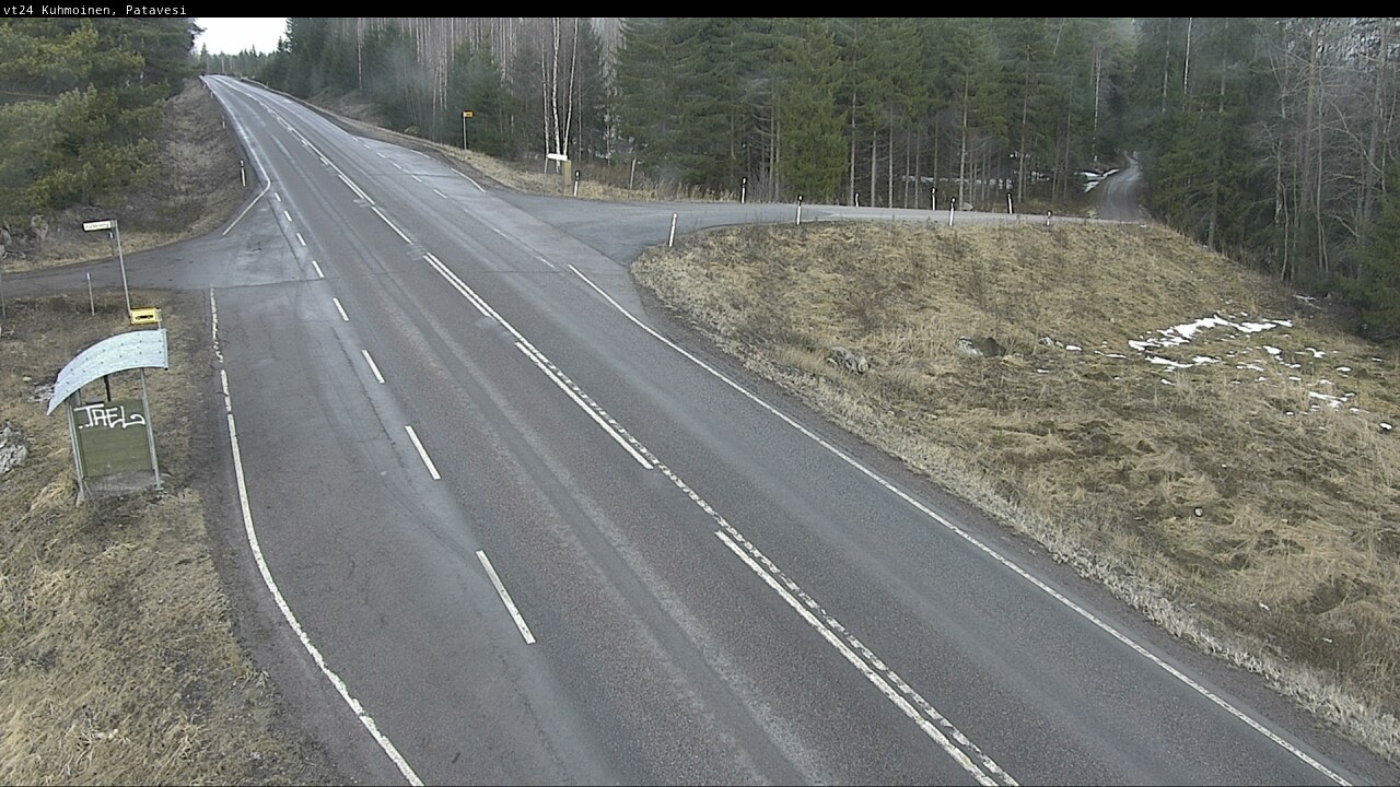 Weather Camera Image Road 24 Kuhmoinen, Patavesi, Kuhmoinen, Pirkanmaa