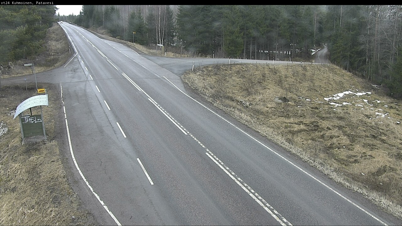 Weather Camera Image Road 24 Kuhmoinen, Patavesi, Kuhmoinen, Pirkanmaa