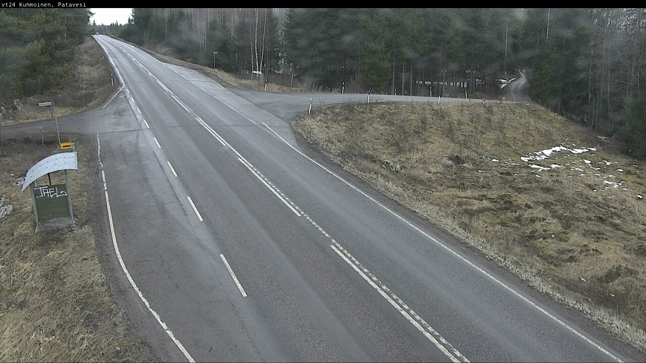 Weather Camera Image Road 24 Kuhmoinen, Patavesi, Kuhmoinen, Pirkanmaa