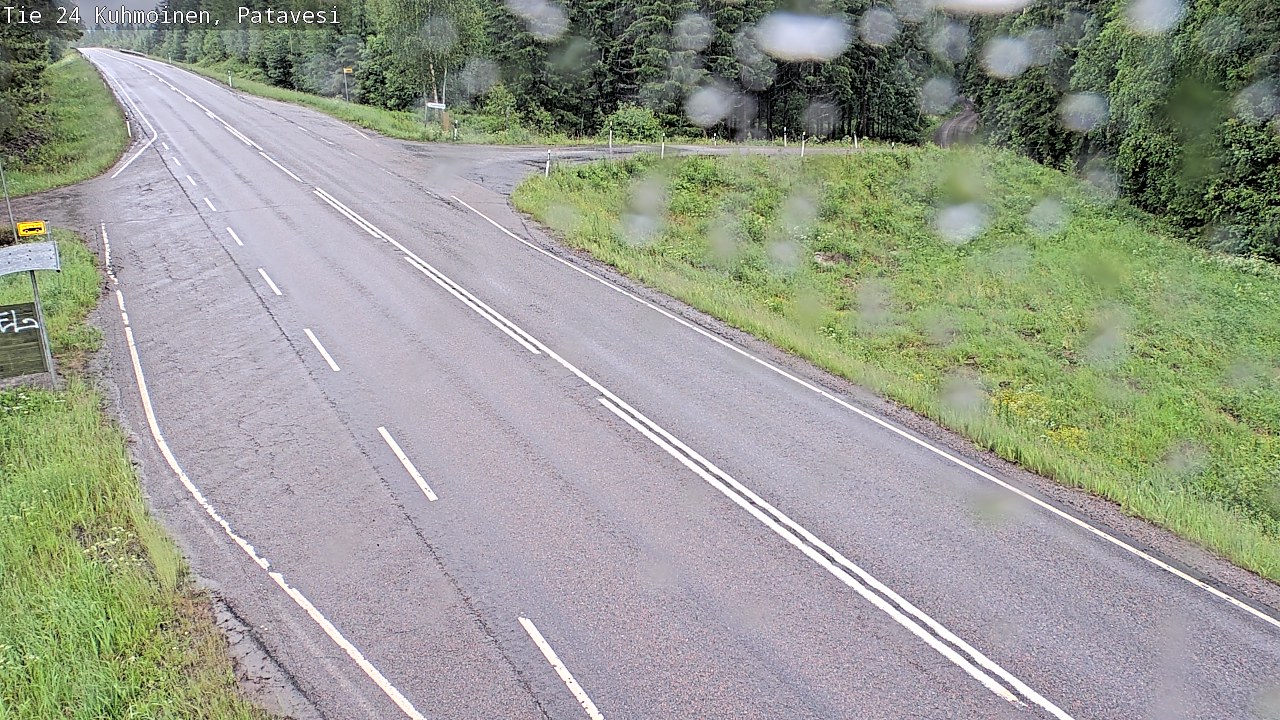 Weather Camera Image Väg 24 Kuhmois, Patavesi, Kuhmoinen, Pirkanmaa