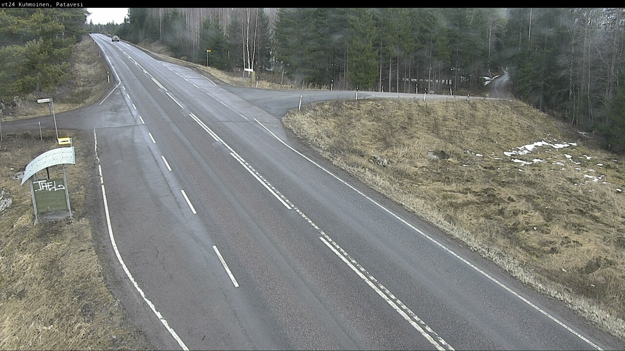 Weather Camera Image Road 24 Kuhmoinen, Patavesi, Kuhmoinen, Pirkanmaa