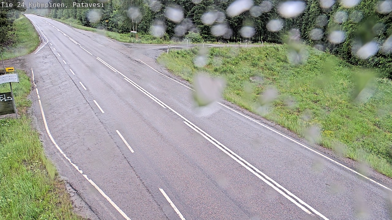 Weather Camera Image Väg 24 Kuhmois, Patavesi, Kuhmoinen, Pirkanmaa