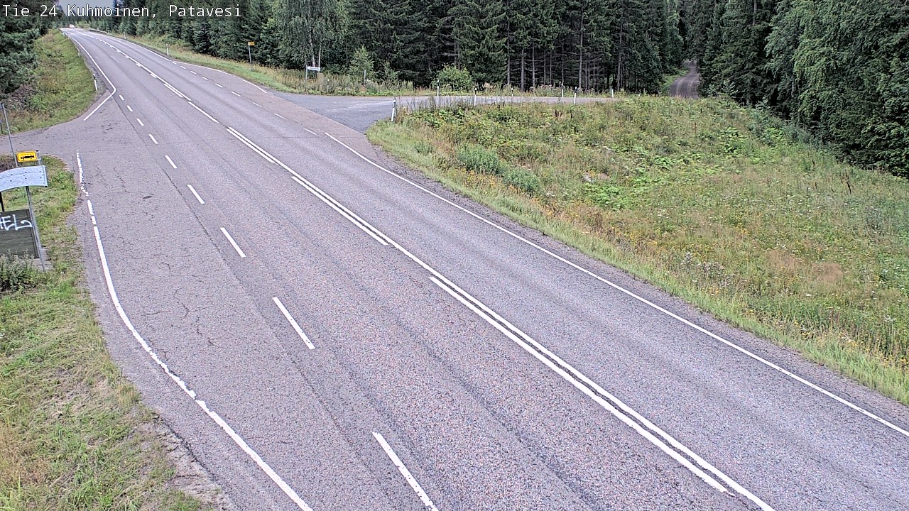Weather Camera Image Road 24 Kuhmoinen, Patavesi, Kuhmoinen, Pirkanmaa