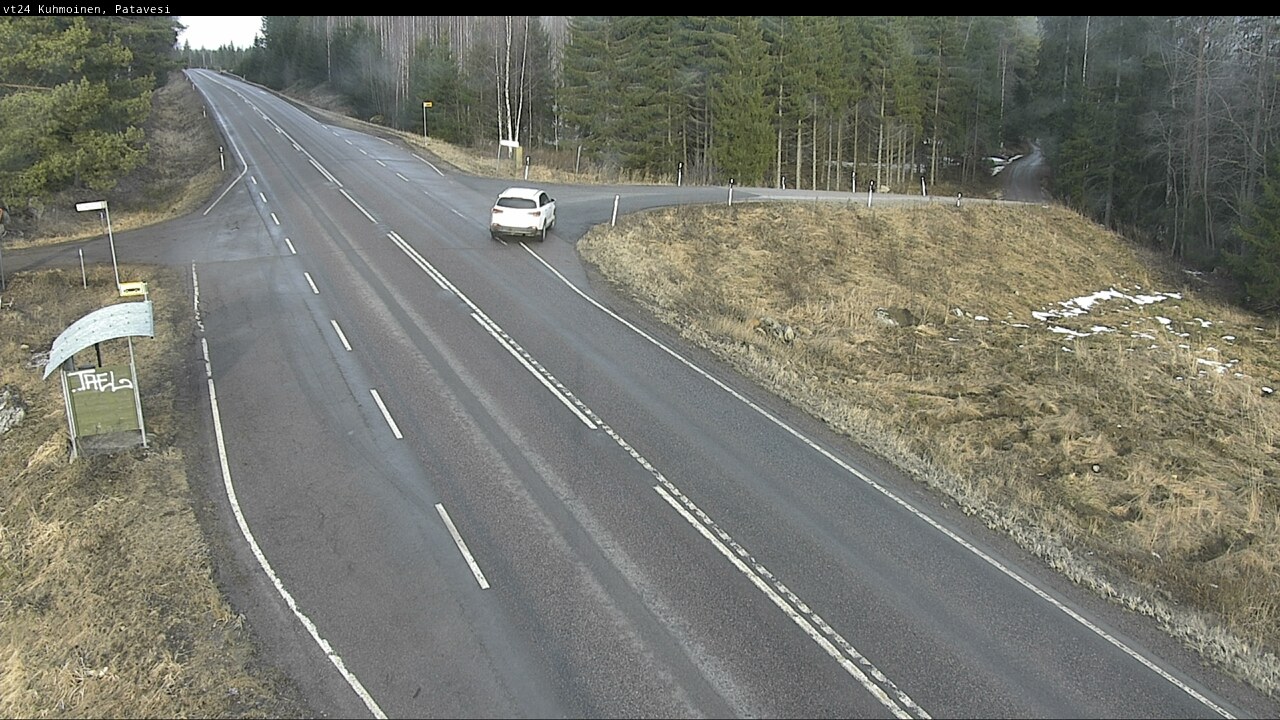 Weather Camera Image Road 24 Kuhmoinen, Patavesi, Kuhmoinen, Pirkanmaa