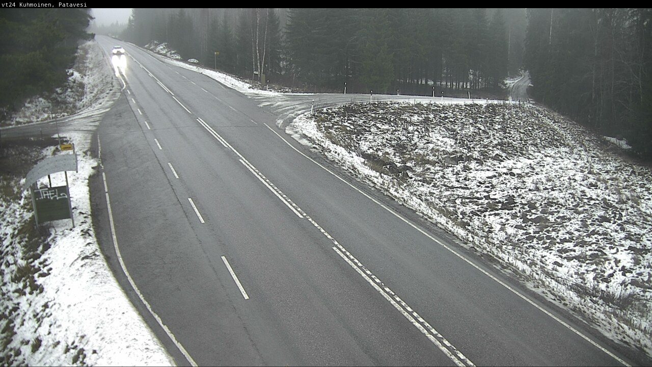 Weather Camera Image Road 24 Kuhmoinen, Patavesi, Kuhmoinen, Pirkanmaa