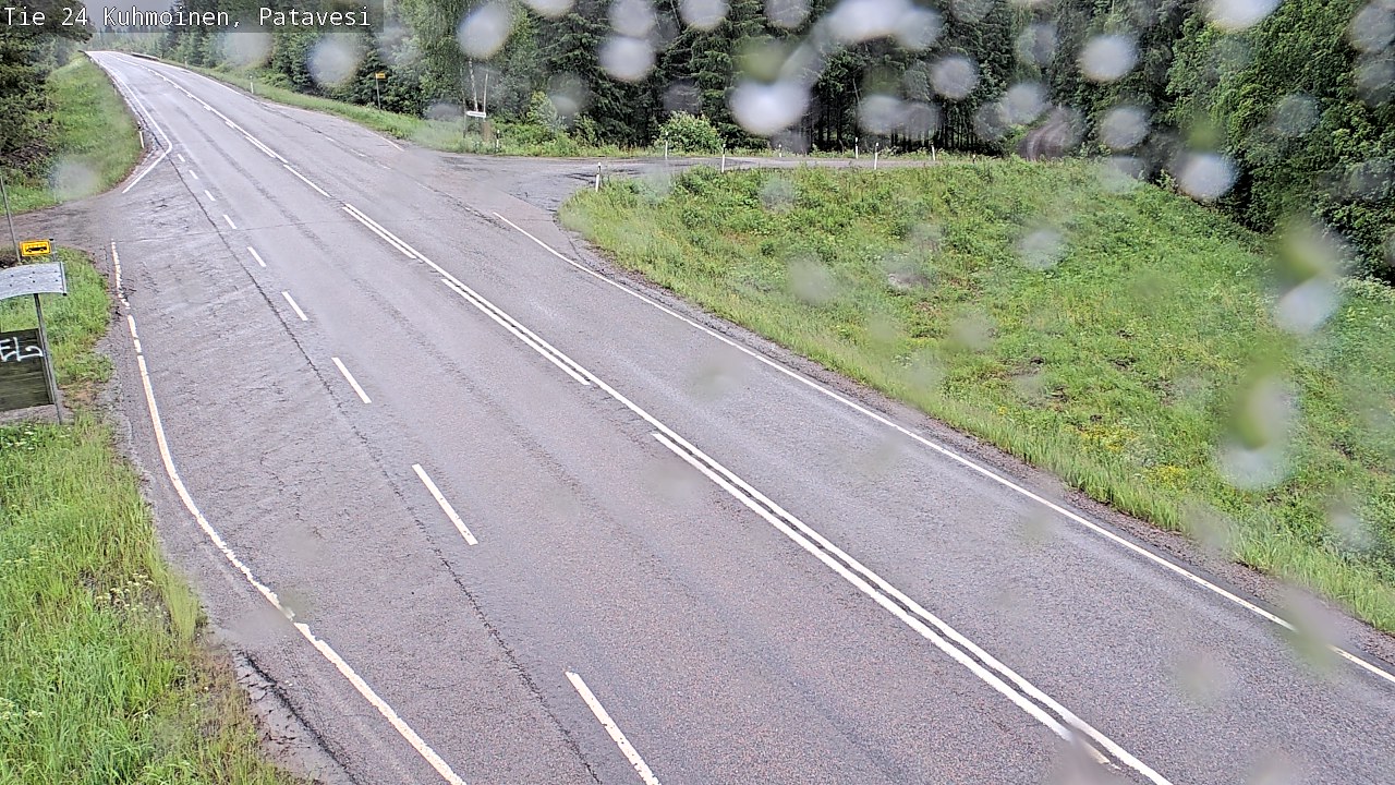 Weather Camera Image Väg 24 Kuhmois, Patavesi, Kuhmoinen, Pirkanmaa