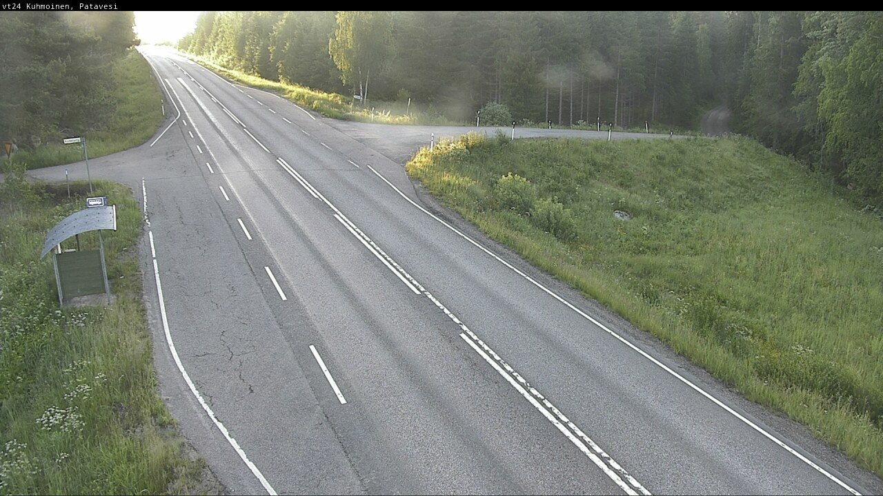 Weather Camera Image Road 24 Kuhmoinen, Patavesi, Kuhmoinen, Pirkanmaa