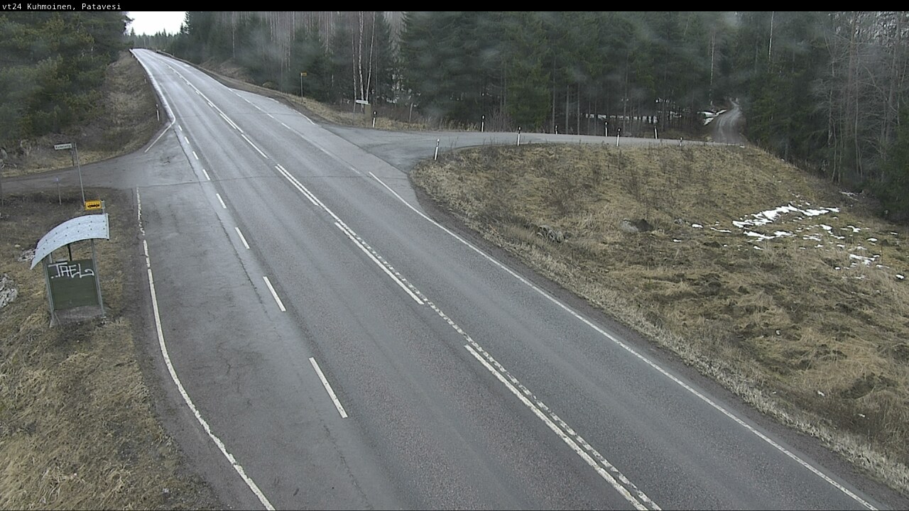 Weather Camera Image Road 24 Kuhmoinen, Patavesi, Kuhmoinen, Pirkanmaa