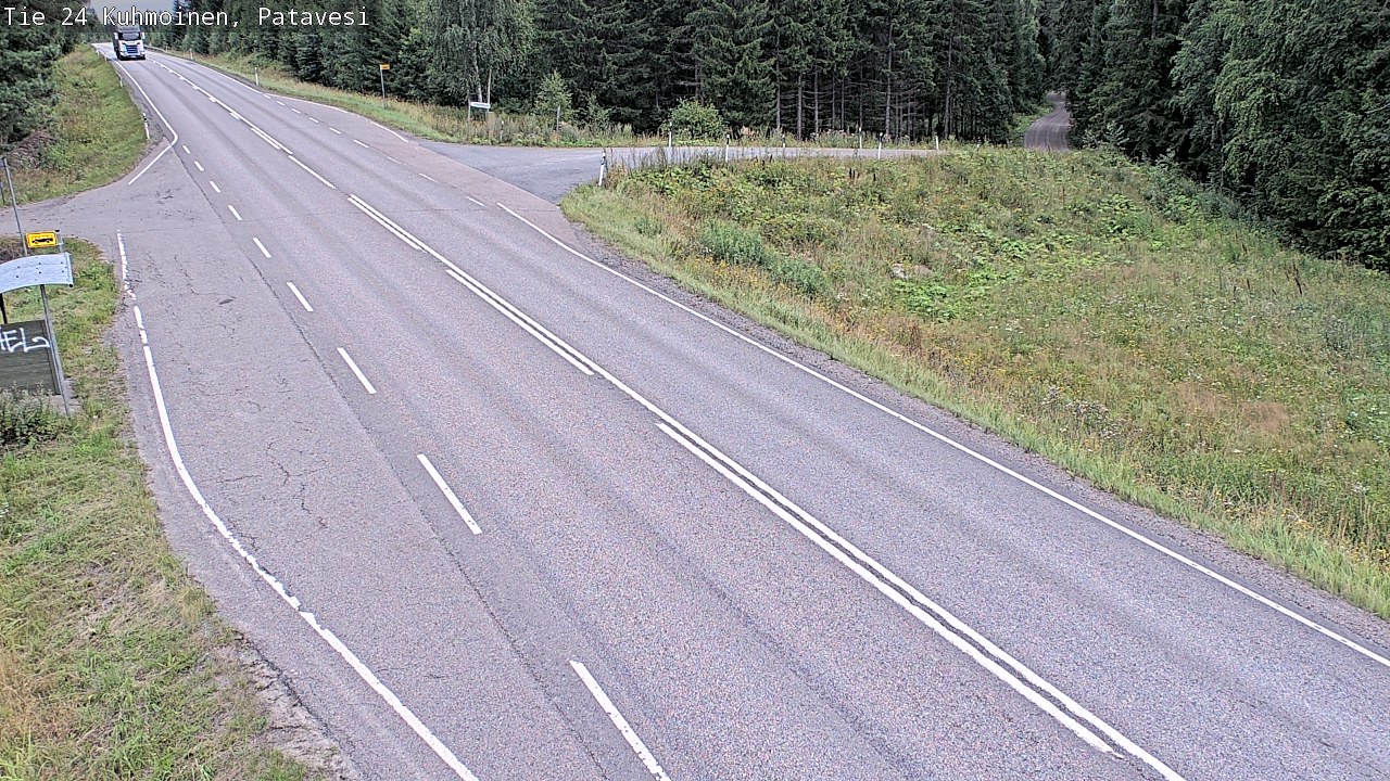 Weather Camera Image Road 24 Kuhmoinen, Patavesi, Kuhmoinen, Pirkanmaa