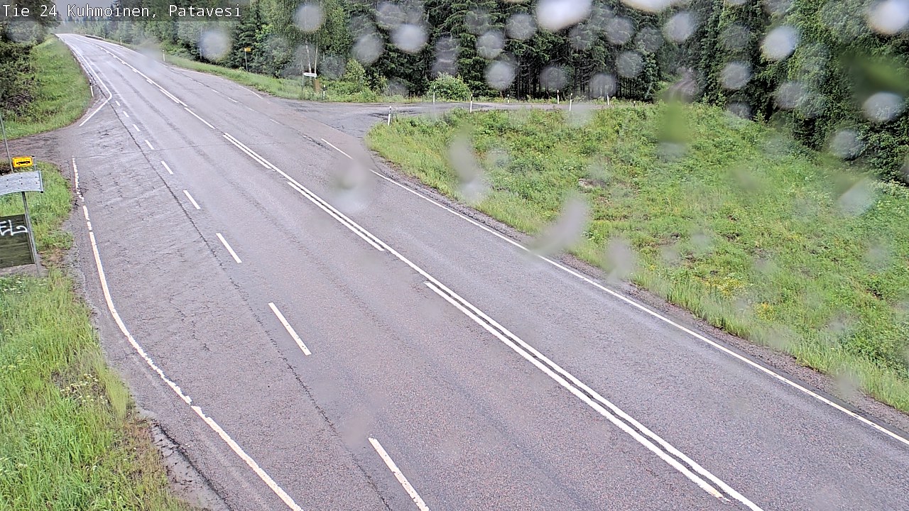 Weather Camera Image Väg 24 Kuhmois, Patavesi, Kuhmoinen, Pirkanmaa