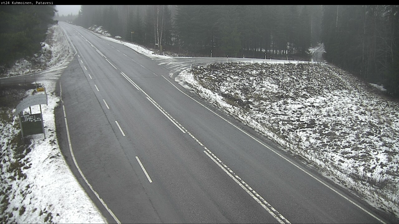 Weather Camera Image Road 24 Kuhmoinen, Patavesi, Kuhmoinen, Pirkanmaa