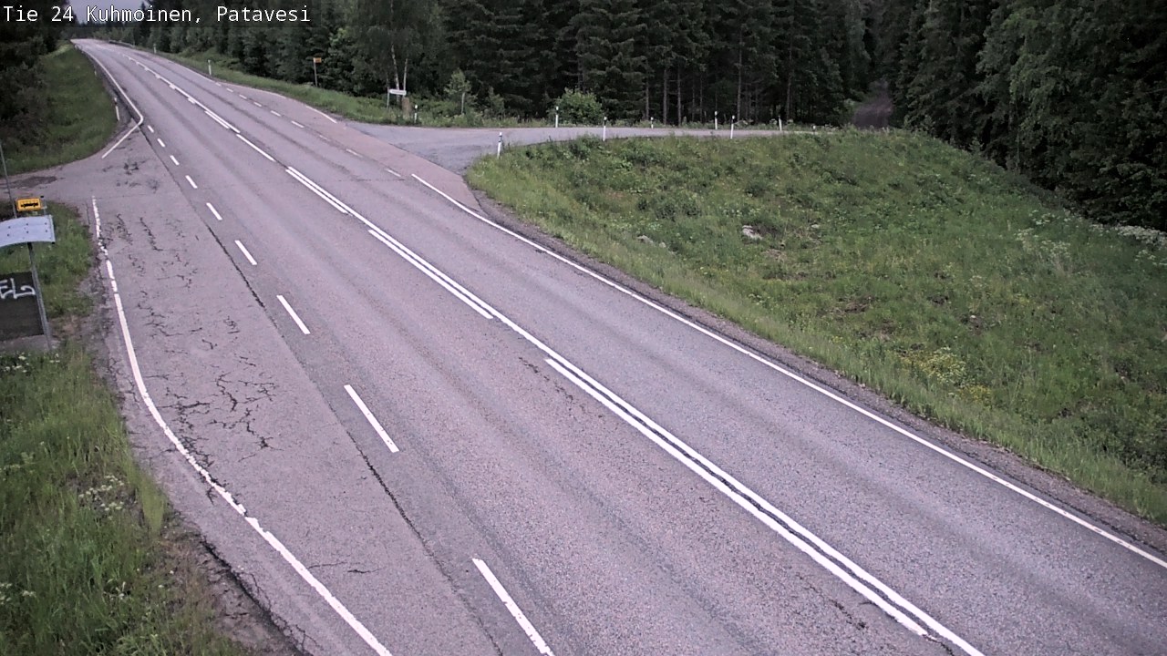 Kelikamerat Kuva Tie 24 Kuhmoinen, Patavesi, Kuhmoinen, Pirkanmaa
