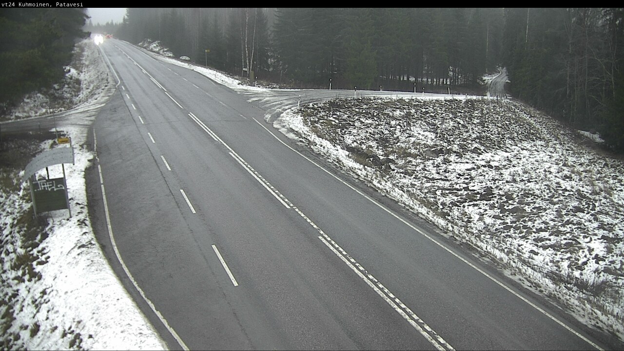 Weather Camera Image Road 24 Kuhmoinen, Patavesi, Kuhmoinen, Pirkanmaa