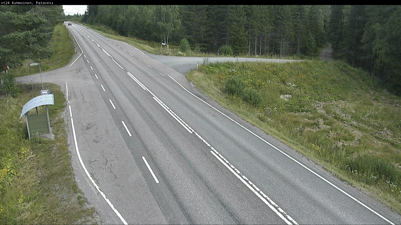 Weather Camera Image Väg 24 Kuhmois, Patavesi, Kuhmoinen, Pirkanmaa