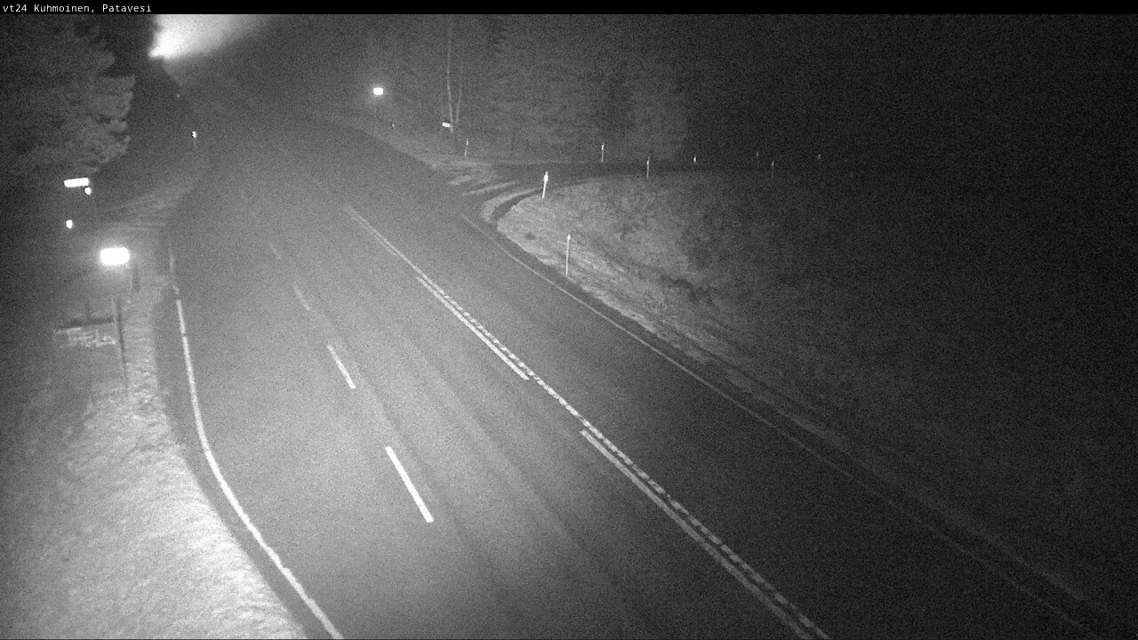 Weather Camera Image Väg 24 Kuhmois, Patavesi, Kuhmoinen, Pirkanmaa