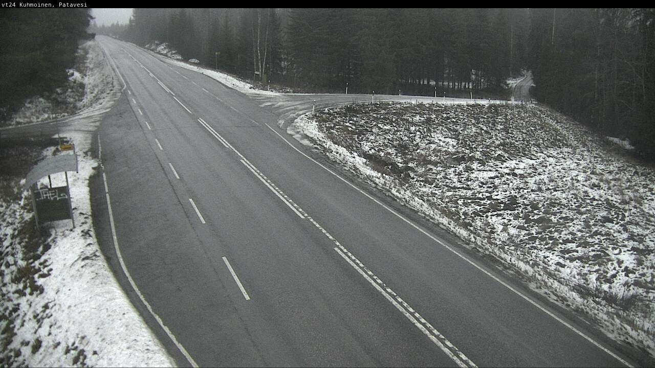 Weather Camera Image Road 24 Kuhmoinen, Patavesi, Kuhmoinen, Pirkanmaa