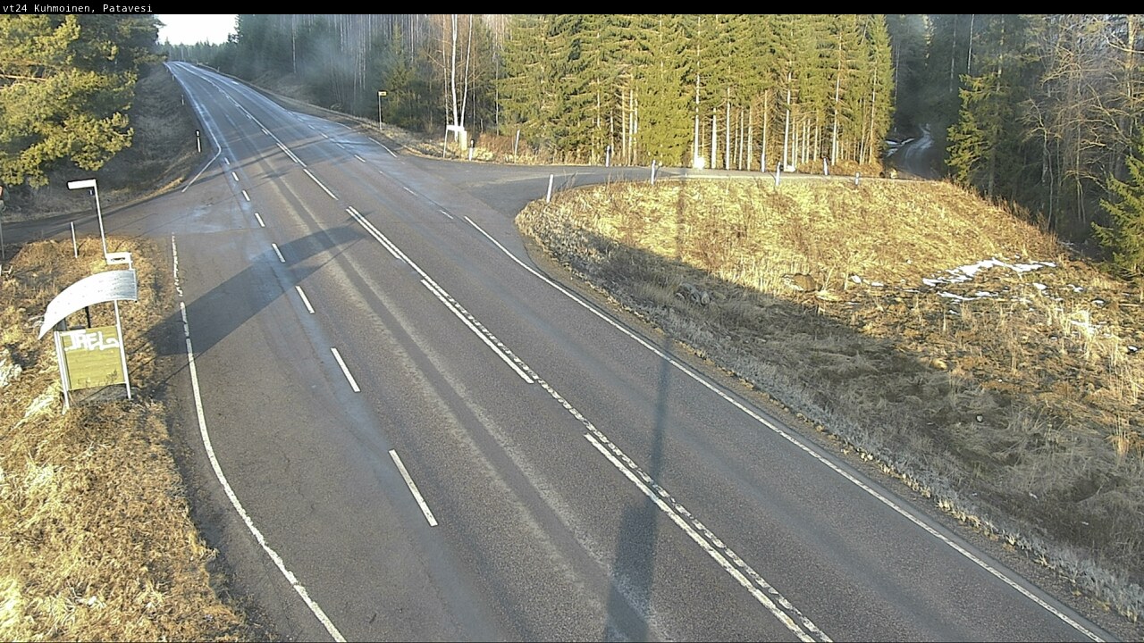 Weather Camera Image Road 24 Kuhmoinen, Patavesi, Kuhmoinen, Pirkanmaa