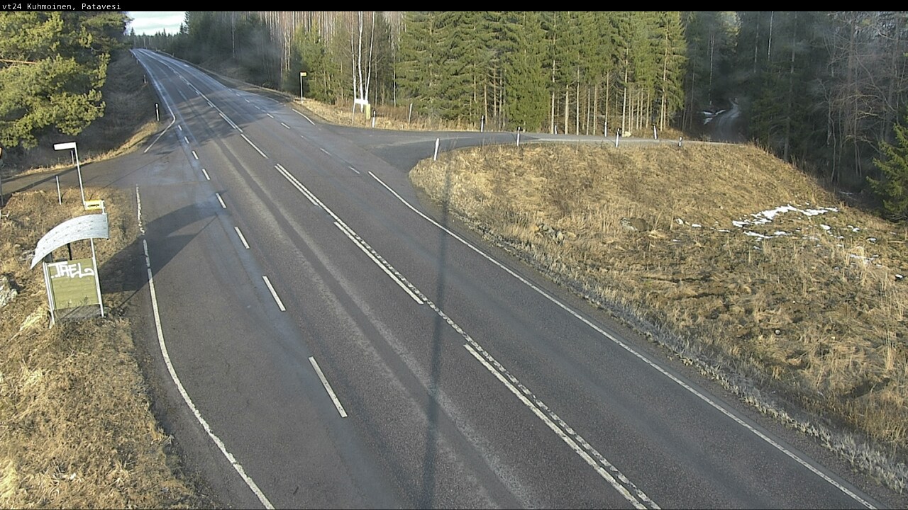 Weather Camera Image Road 24 Kuhmoinen, Patavesi, Kuhmoinen, Pirkanmaa