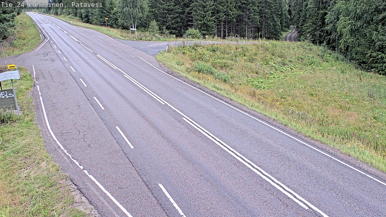 Weather Camera Image Road 24 Kuhmoinen, Patavesi, Kuhmoinen, Pirkanmaa
