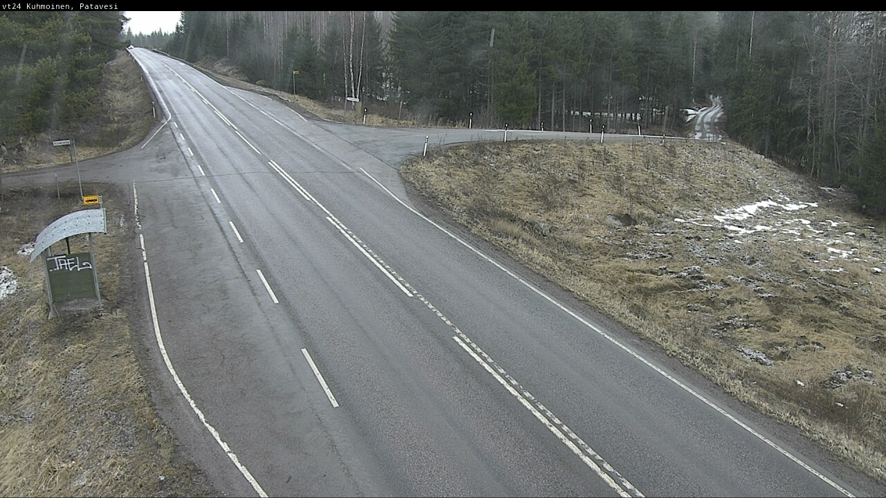 Weather Camera Image Road 24 Kuhmoinen, Patavesi, Kuhmoinen, Pirkanmaa