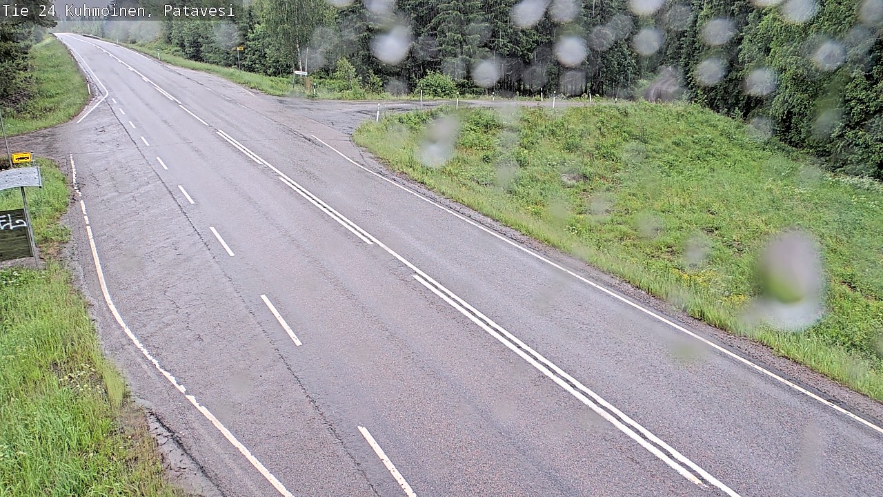 Weather Camera Image Väg 24 Kuhmois, Patavesi, Kuhmoinen, Pirkanmaa