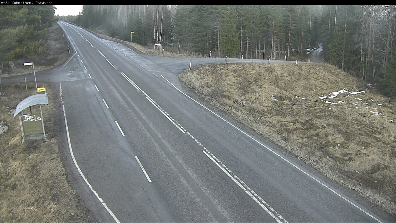 Weather Camera Image Road 24 Kuhmoinen, Patavesi, Kuhmoinen, Pirkanmaa