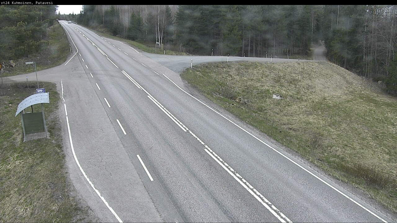 Weather Camera Image Väg 24 Kuhmois, Patavesi, Kuhmoinen, Pirkanmaa