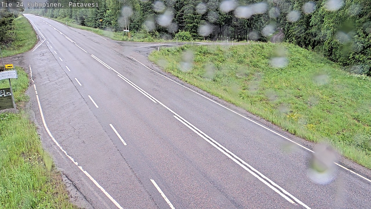 Weather Camera Image Väg 24 Kuhmois, Patavesi, Kuhmoinen, Pirkanmaa