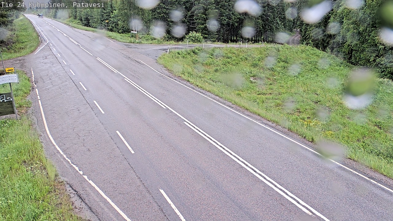 Weather Camera Image Väg 24 Kuhmois, Patavesi, Kuhmoinen, Pirkanmaa