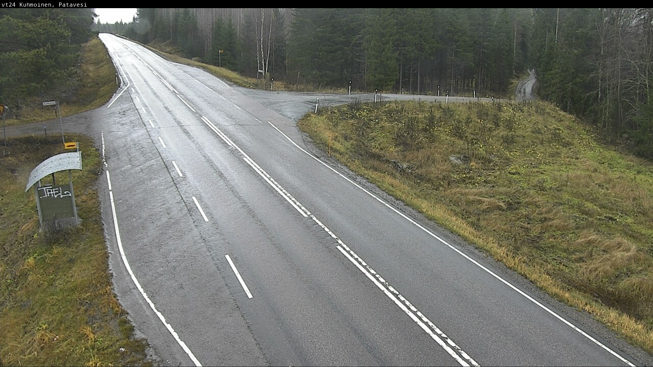 Weather Camera Image Väg 24 Kuhmois, Patavesi, Kuhmoinen, Pirkanmaa