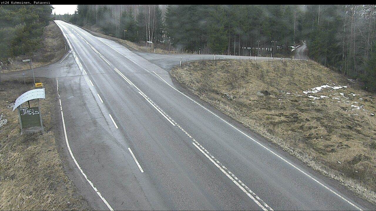 Weather Camera Image Road 24 Kuhmoinen, Patavesi, Kuhmoinen, Pirkanmaa