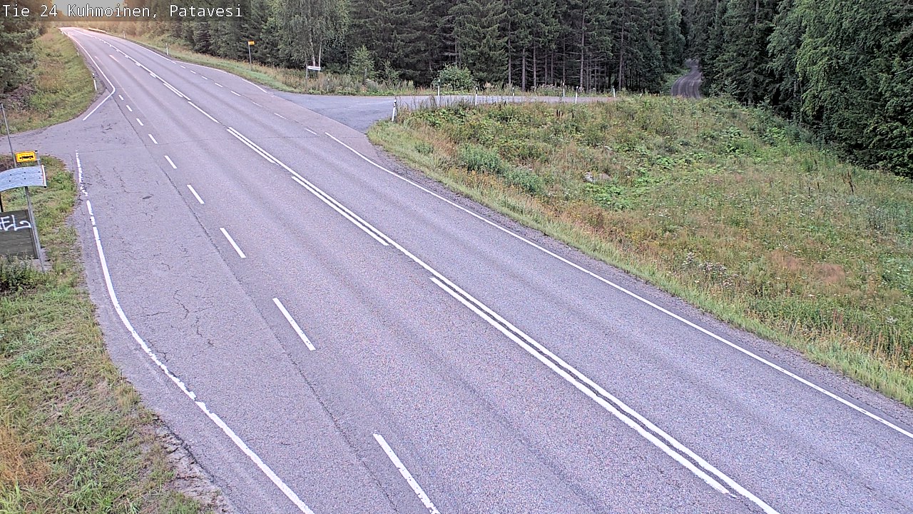 Weather Camera Image Road 24 Kuhmoinen, Patavesi, Kuhmoinen, Pirkanmaa