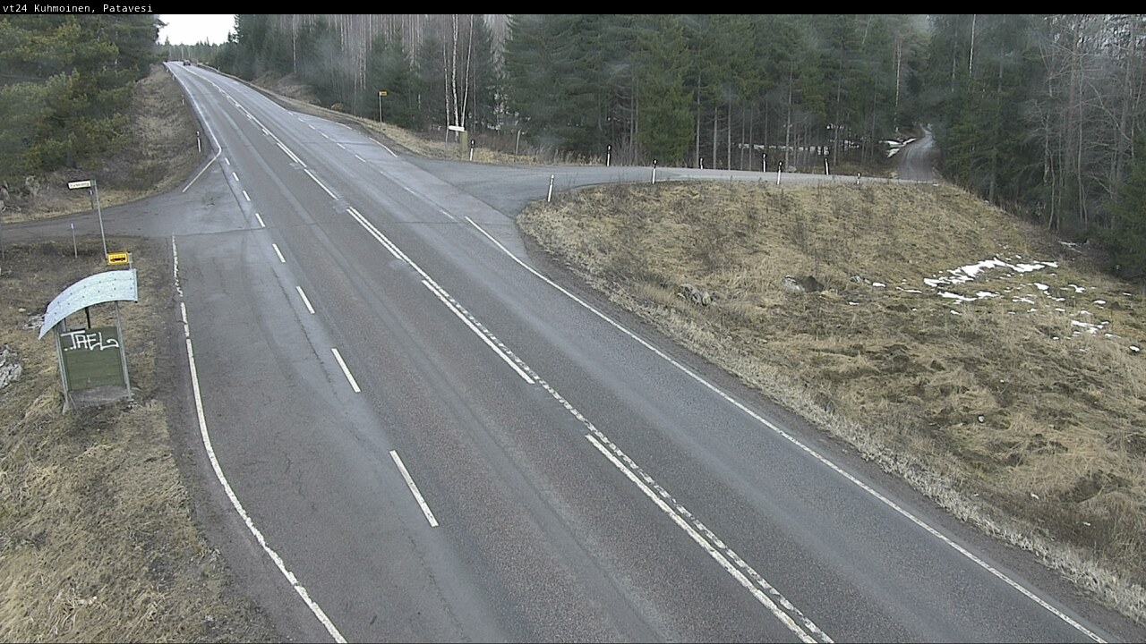 Weather Camera Image Road 24 Kuhmoinen, Patavesi, Kuhmoinen, Pirkanmaa