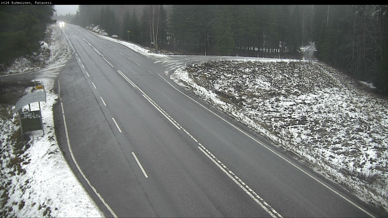 Weather Camera Image Road 24 Kuhmoinen, Patavesi, Kuhmoinen, Pirkanmaa