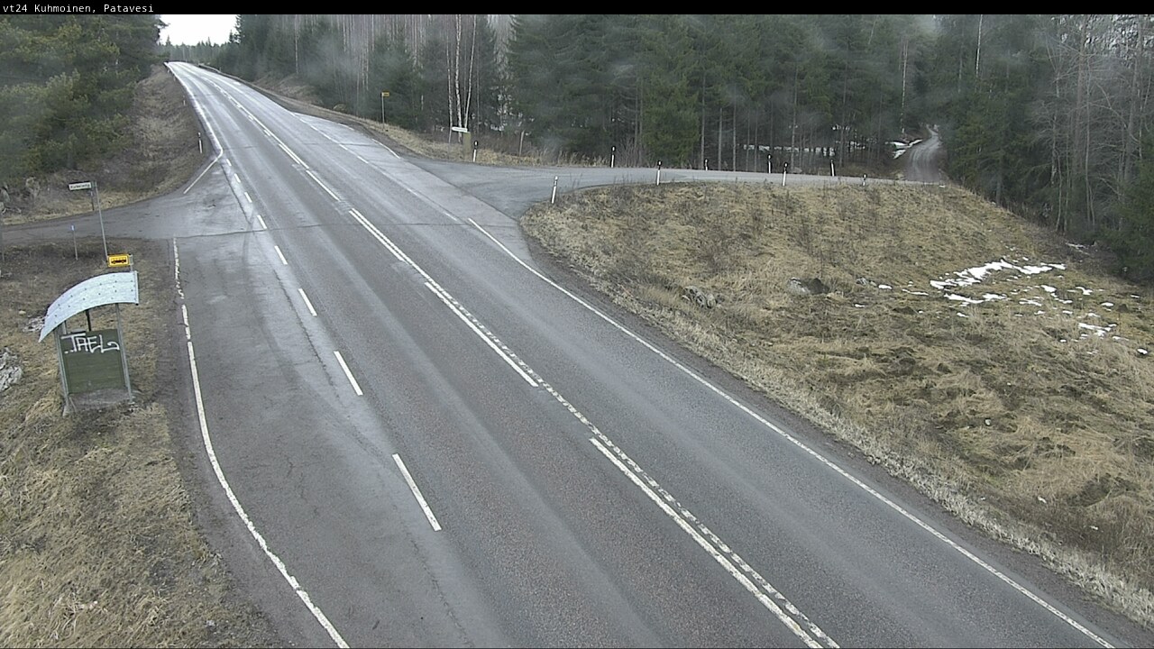 Weather Camera Image Road 24 Kuhmoinen, Patavesi, Kuhmoinen, Pirkanmaa