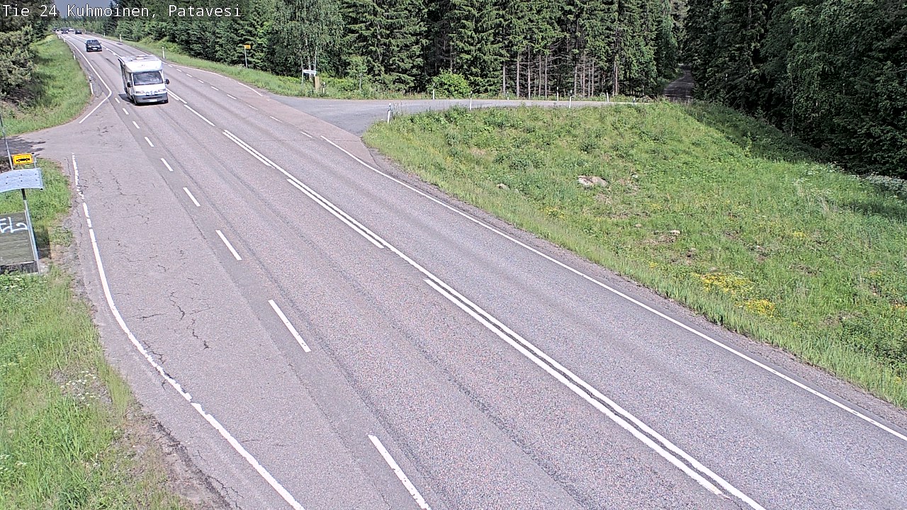 Kelikamerat Kuva Tie 24 Kuhmoinen, Patavesi, Kuhmoinen, Pirkanmaa