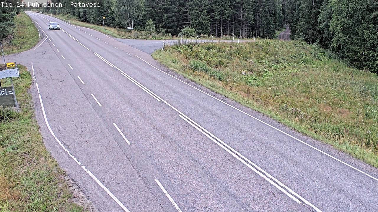 Weather Camera Image Road 24 Kuhmoinen, Patavesi, Kuhmoinen, Pirkanmaa