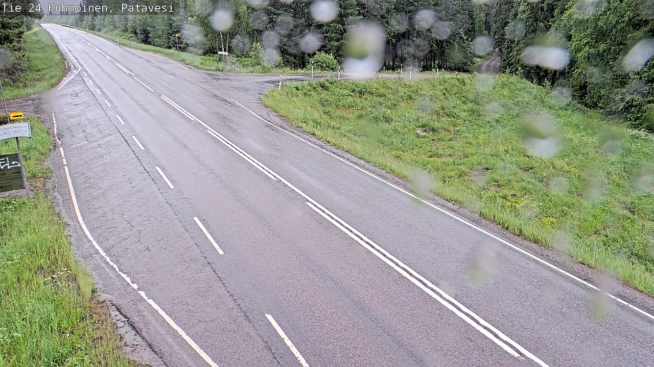 Weather Camera Image Road 24 Kuhmoinen, Patavesi, Kuhmoinen, Pirkanmaa