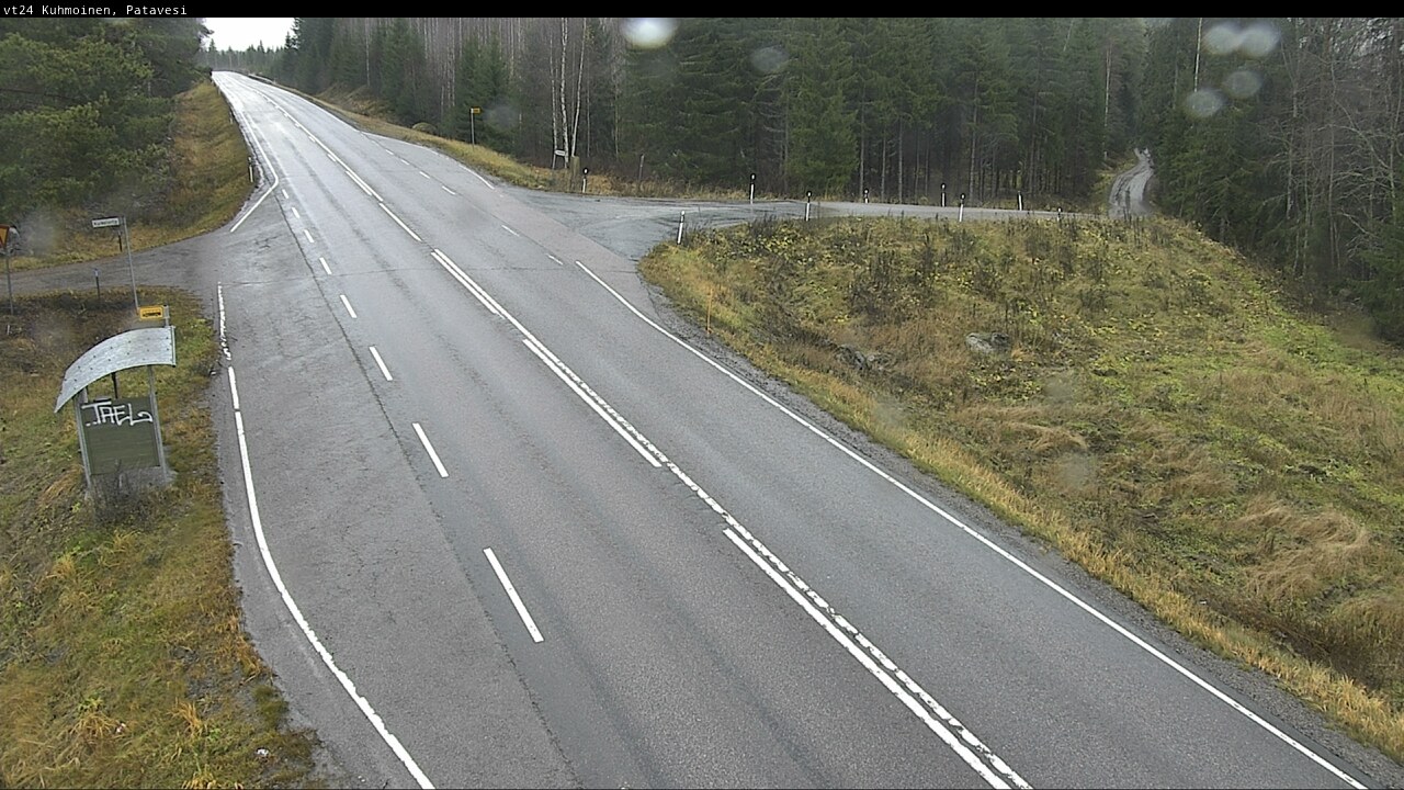 Weather Camera Image Väg 24 Kuhmois, Patavesi, Kuhmoinen, Pirkanmaa