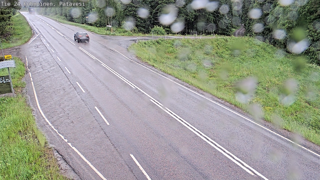 Weather Camera Image Väg 24 Kuhmois, Patavesi, Kuhmoinen, Pirkanmaa