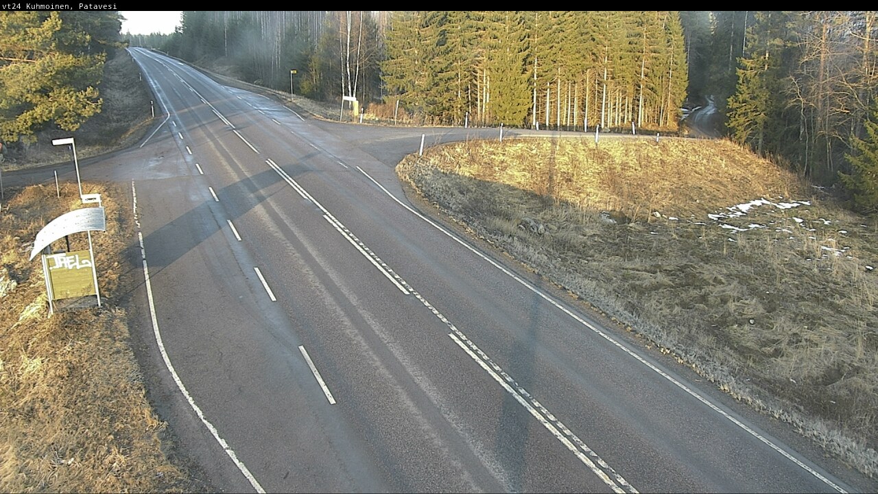 Weather Camera Image Road 24 Kuhmoinen, Patavesi, Kuhmoinen, Pirkanmaa