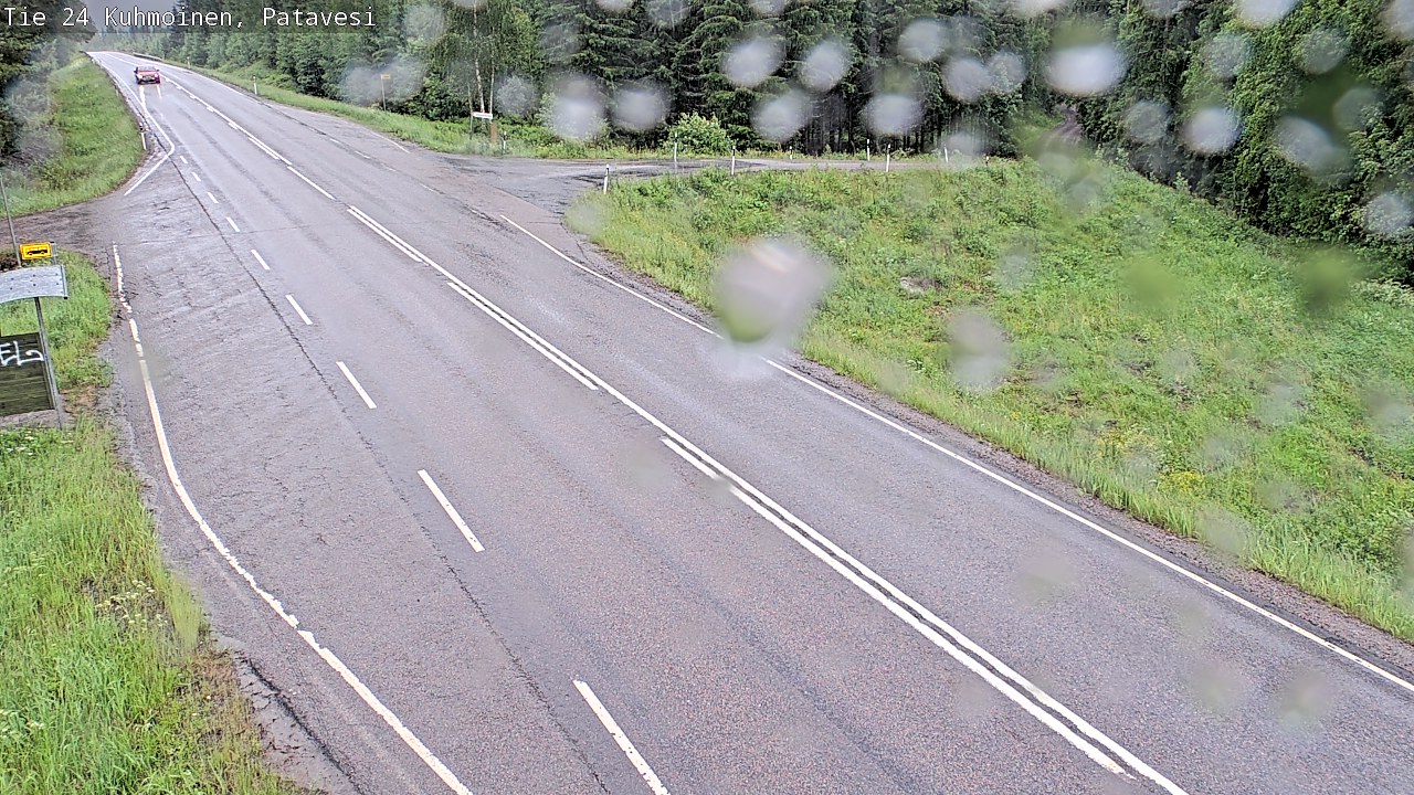 Weather Camera Image Väg 24 Kuhmois, Patavesi, Kuhmoinen, Pirkanmaa