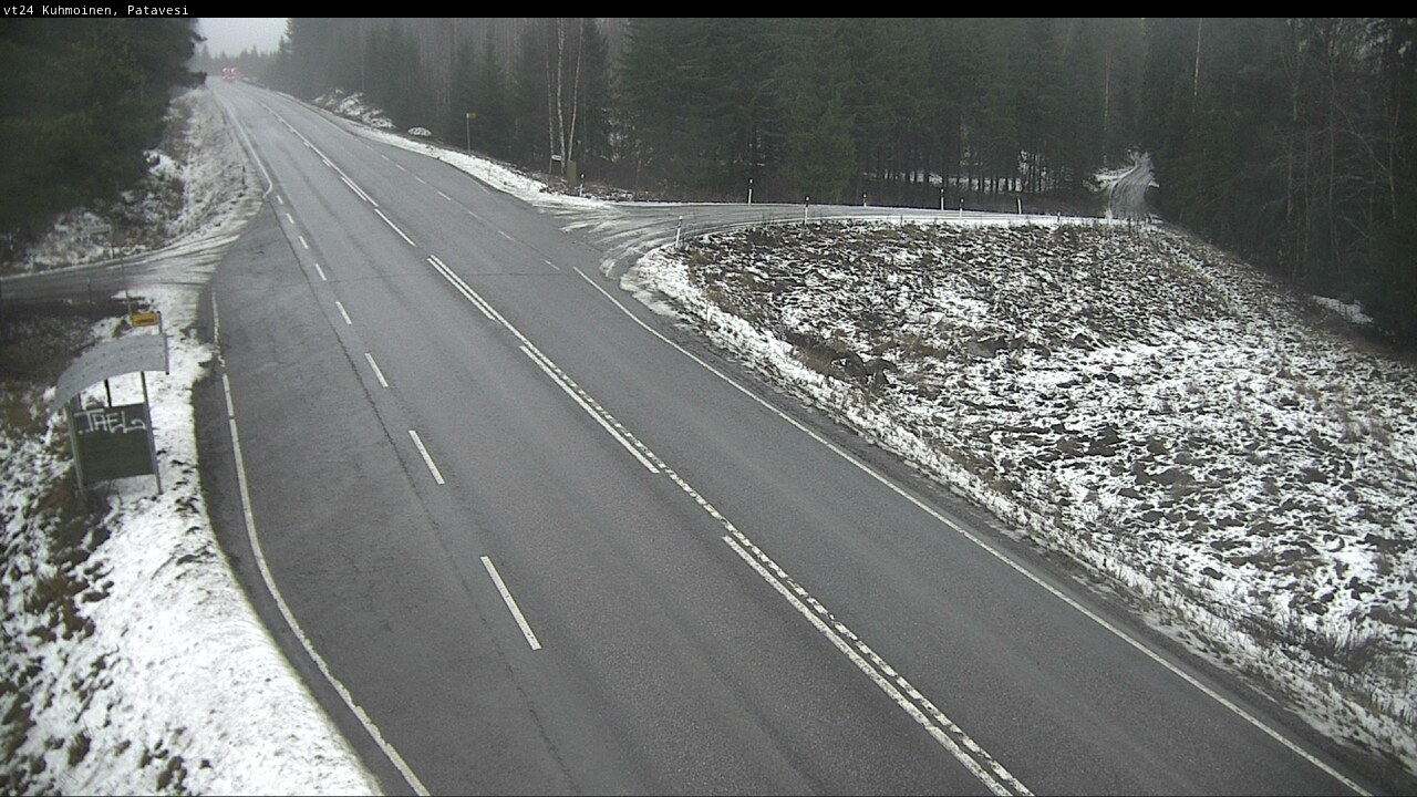 Weather Camera Image Road 24 Kuhmoinen, Patavesi, Kuhmoinen, Pirkanmaa