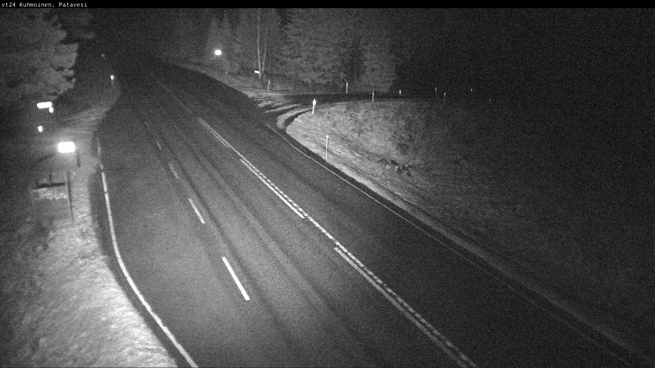 Weather Camera Image Väg 24 Kuhmois, Patavesi, Kuhmoinen, Pirkanmaa