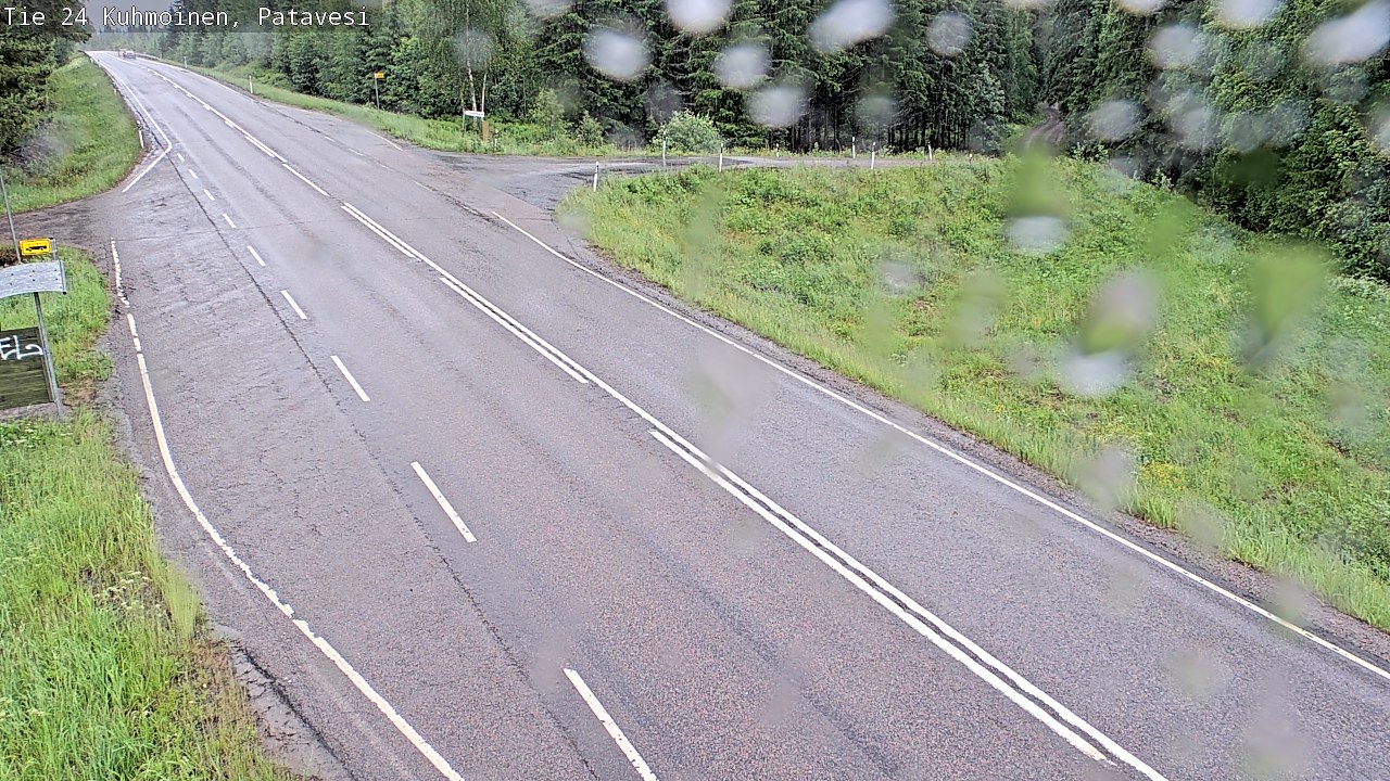 Weather Camera Image Väg 24 Kuhmois, Patavesi, Kuhmoinen, Pirkanmaa