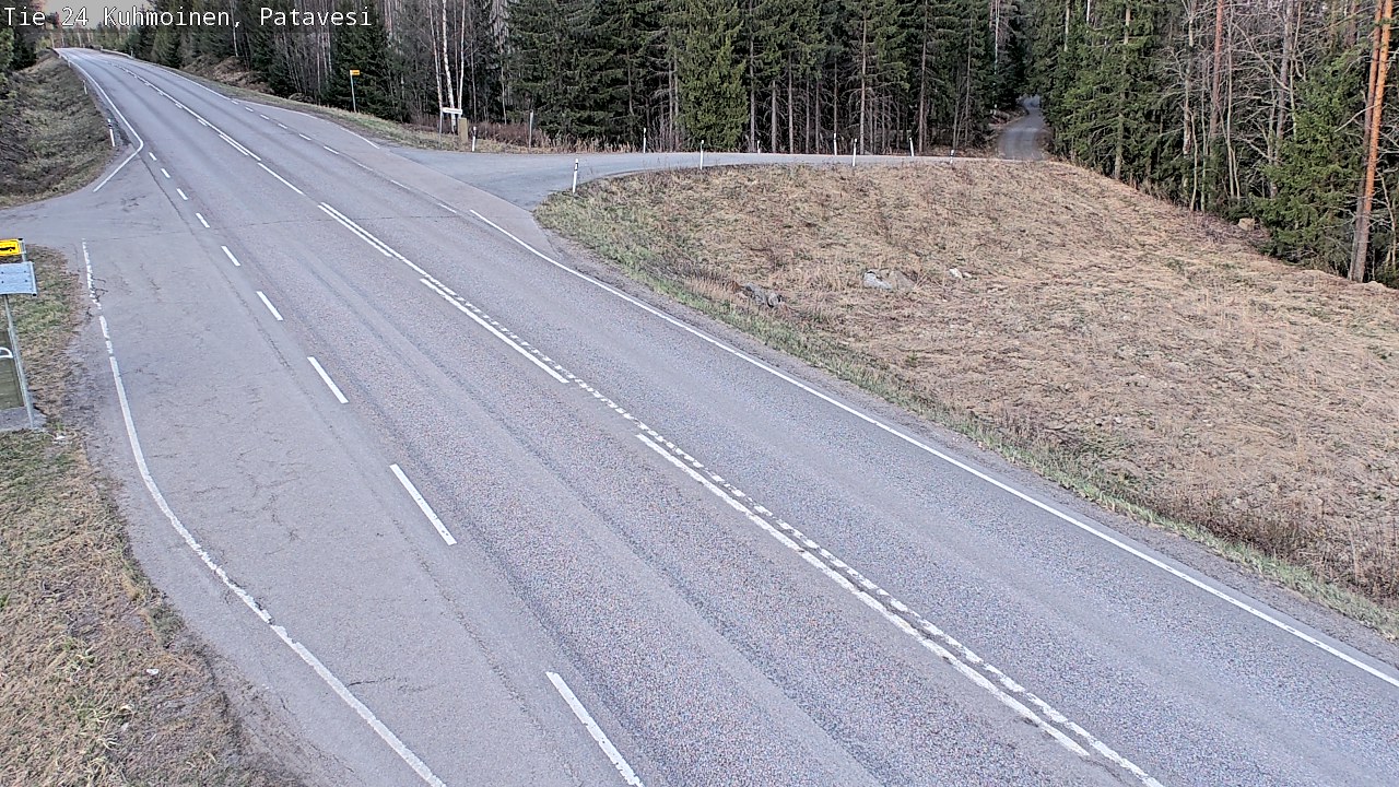 Weather Camera Image Road 24 Kuhmoinen, Patavesi, Kuhmoinen, Pirkanmaa