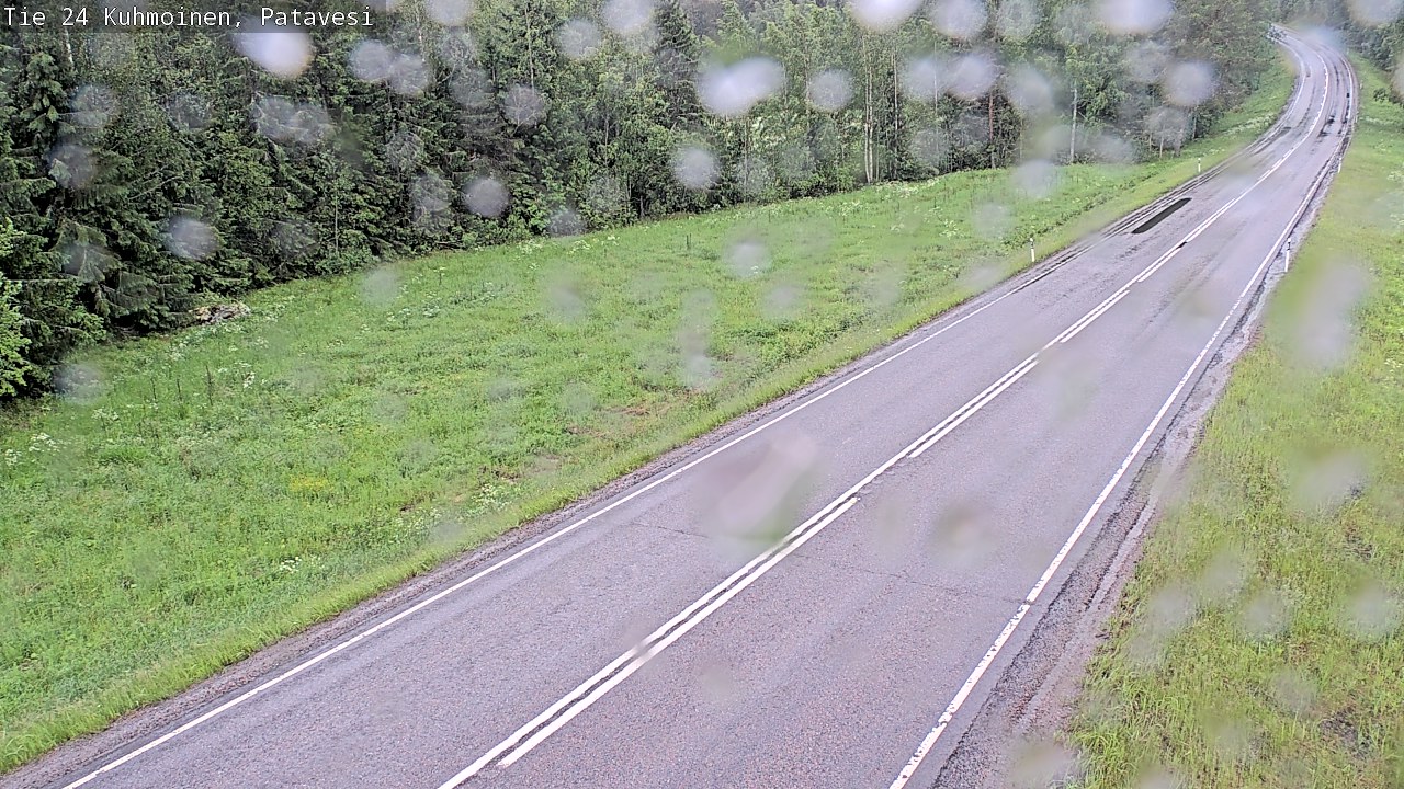 Weather Camera Image Väg 24 Kuhmois, Patavesi, Kuhmoinen, Pirkanmaa