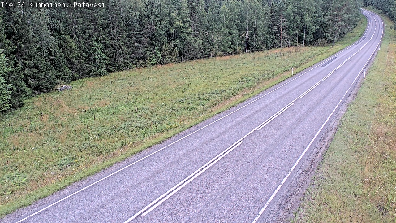 Weather Camera Image Road 24 Kuhmoinen, Patavesi, Kuhmoinen, Pirkanmaa